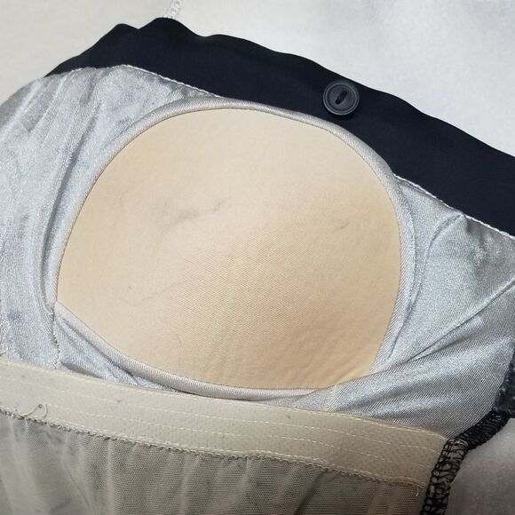 VINTAGE Le Cove Black Strapless Cross Swimsuit - Picture 13 of 13